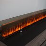 Декоративное стекло для 3D FireLine 800 черное фото 2