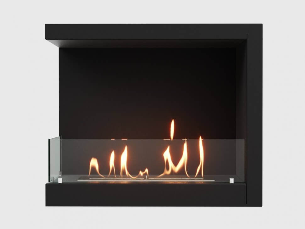 Встроенный биокамин Lux Fire Угловой 755 М (левый угол)