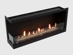Встроенный биокамин Lux Fire Угловой 490 S (левый угол)