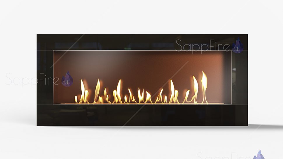 Биокамин встраиваемый SappFire Mercury Stemalit 1500