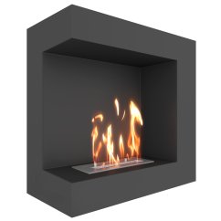 Биокамин угловой SteelHeat GRAND 600 левый