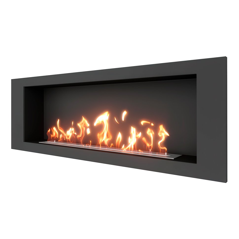 Биокамин встраиваемый SteelHeat LONG 1500 Биокамин встраиваемый SteelHeat LONG 1500