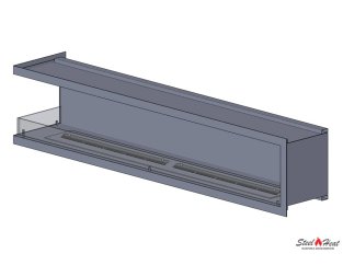 7953С Биокамин угловой левый на заказ