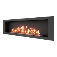 Биокамин встраиваемый SteelHeat LONG 1800