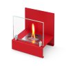 Настольный биокамин SteelHeat ERIKA красный фото 1