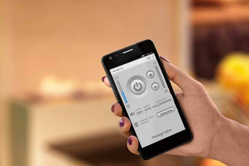 Автоматический биокамин SmartFire L 1200 plus Biograte