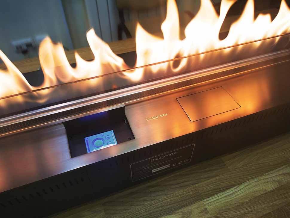 Автоматический биокамин SmartFire L 1200 plus Biograte