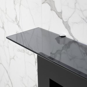 Стеклянная полка для биокамина Gray  1300