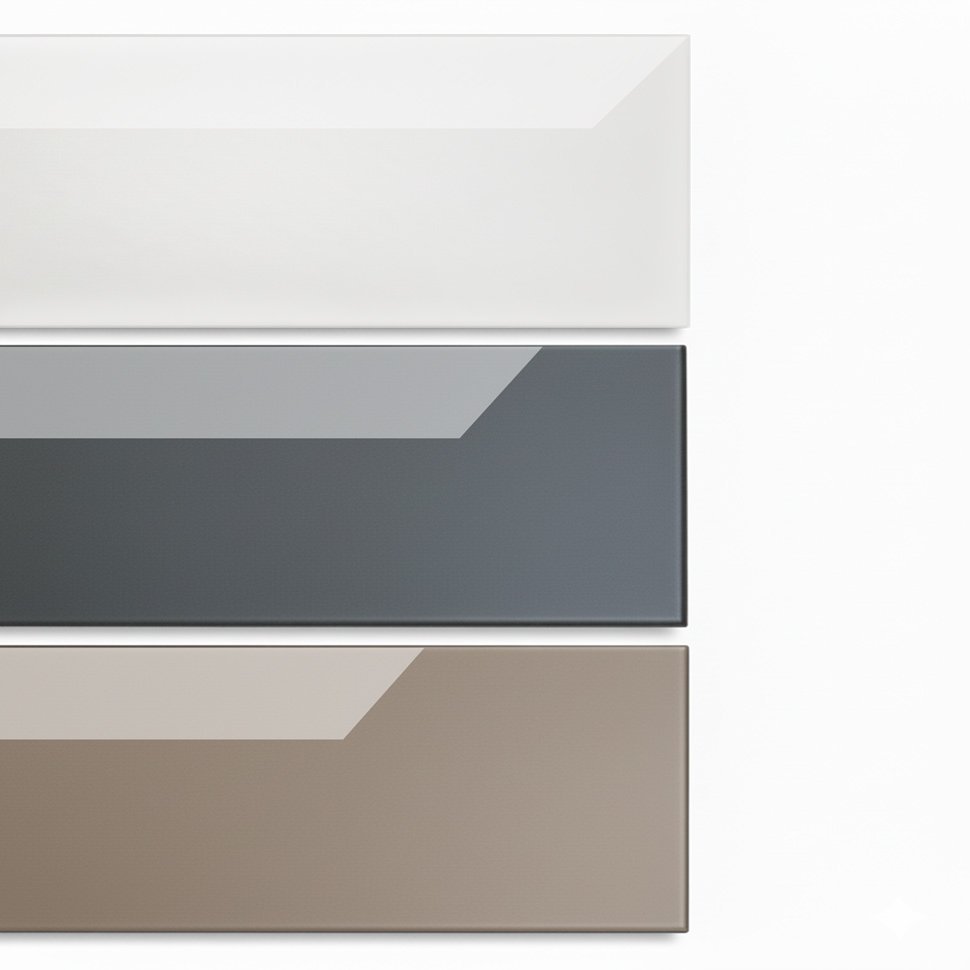Стеклянная полка для биокамина Gray 1400