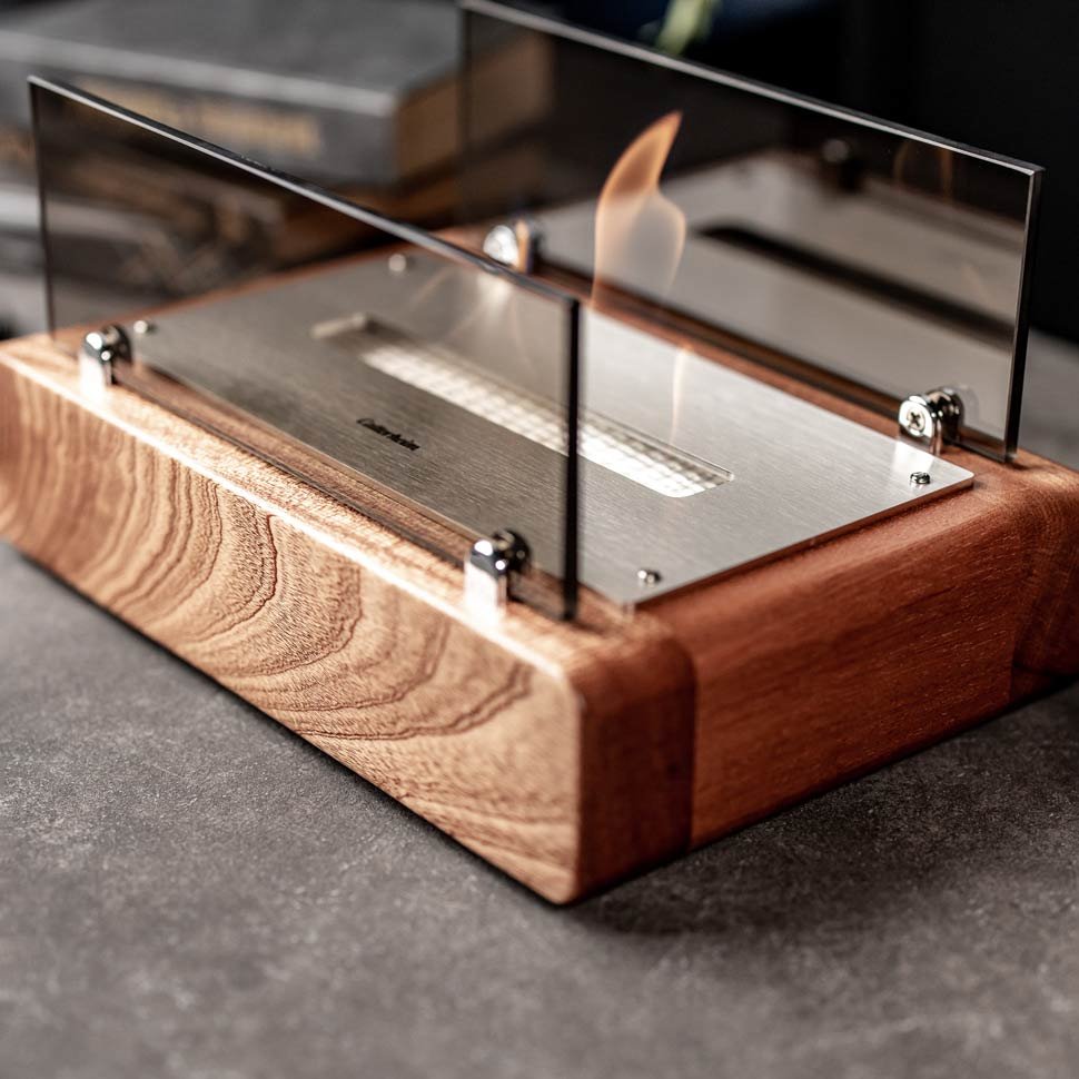 Настольный Биокамин Catterheim EXOTIC SAPELE