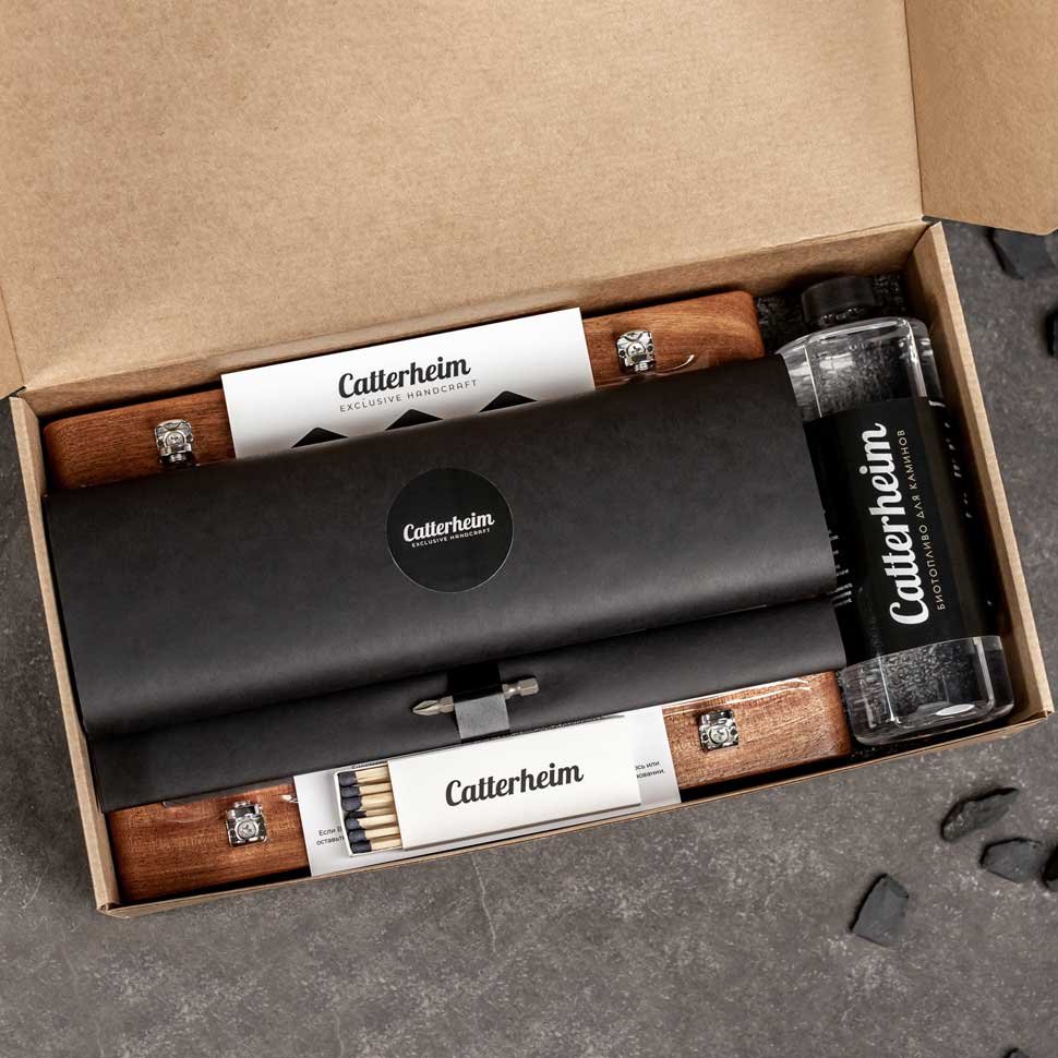 Настольный Биокамин Catterheim EXOTIC SAPELE